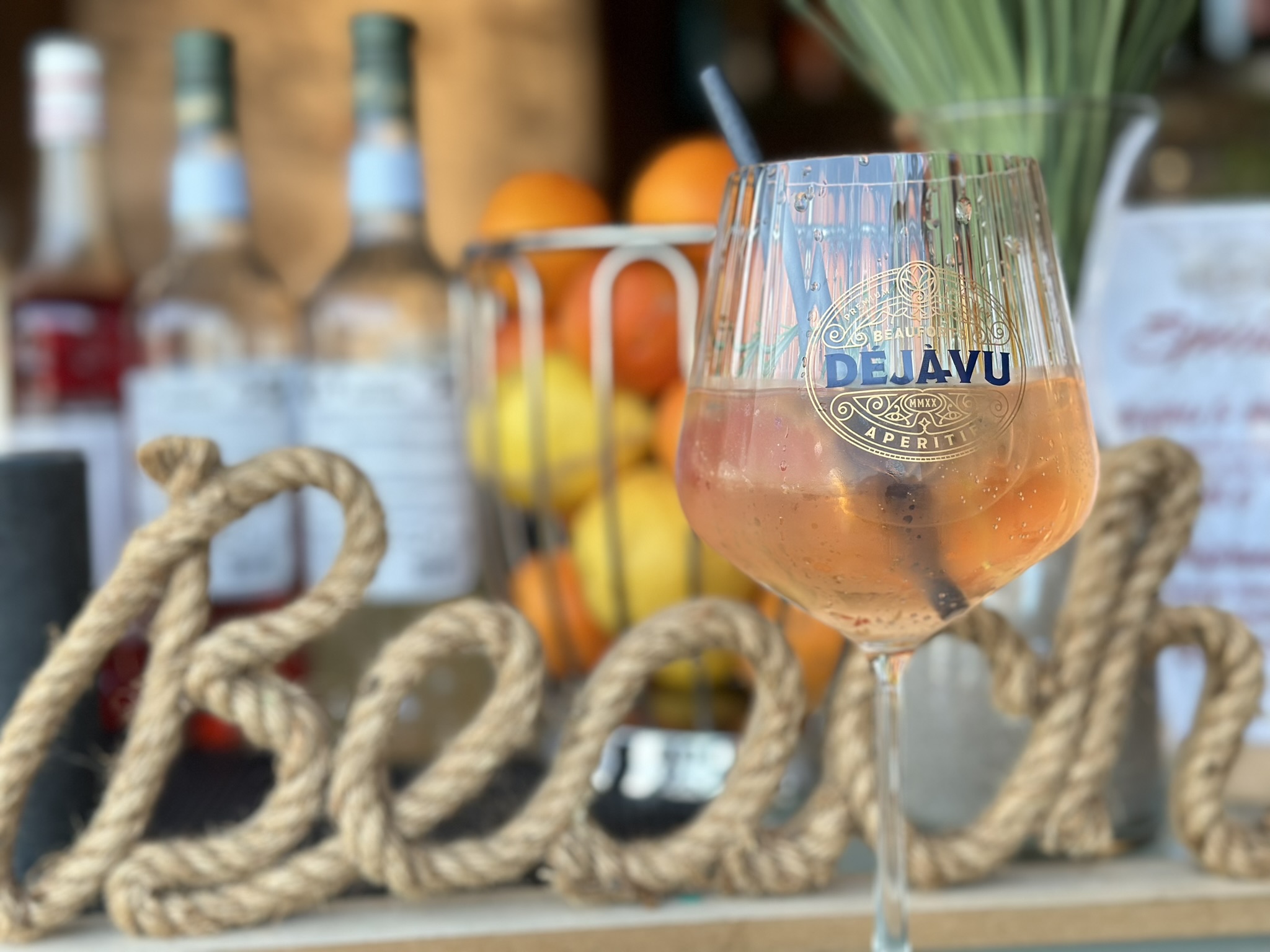 Spritz und Drinks auf der Terrasse